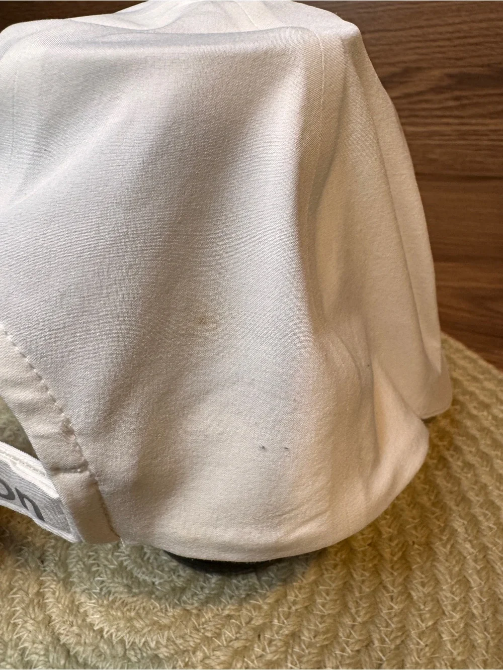 Lululemon Fast and Free Running Hat Women’s White One Size Spellout